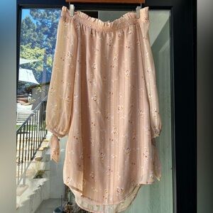 WAYF off shoulder dress